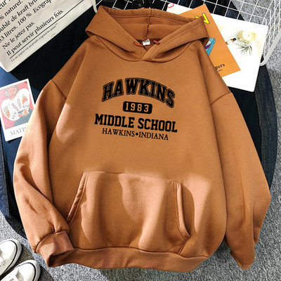 Hot Sale Μάρκα Simple 1983 Γυναικείες κουκούλες Φθινοπωρινές ζεστές φλις κουκούλες Hip Hop Itself Hoody Fashion Oversize Αθλητικά ρούχα