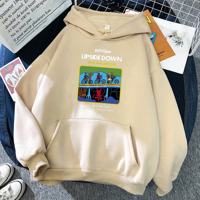 Hot Sale Μάρκα Simple 1983 Γυναικείες κουκούλες Φθινοπωρινές ζεστές φλις κουκούλες Hip Hop Itself Hoody Fashion Oversize Αθλητικά ρούχα
