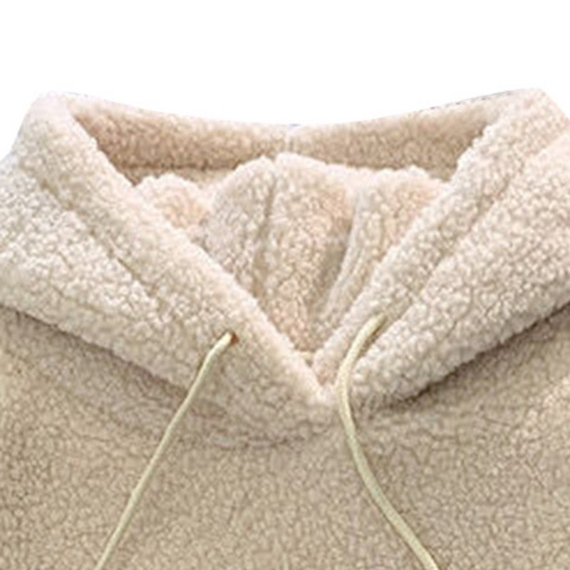 Oversize Φθινοπωρινό Χειμωνιάτικο μακρυμάνικο Harajuku Streetwear Άνετα ζεστά ρούχα Βελούδινο φερμουάρ Χαλαρό πέτο Casual Hoodies худи