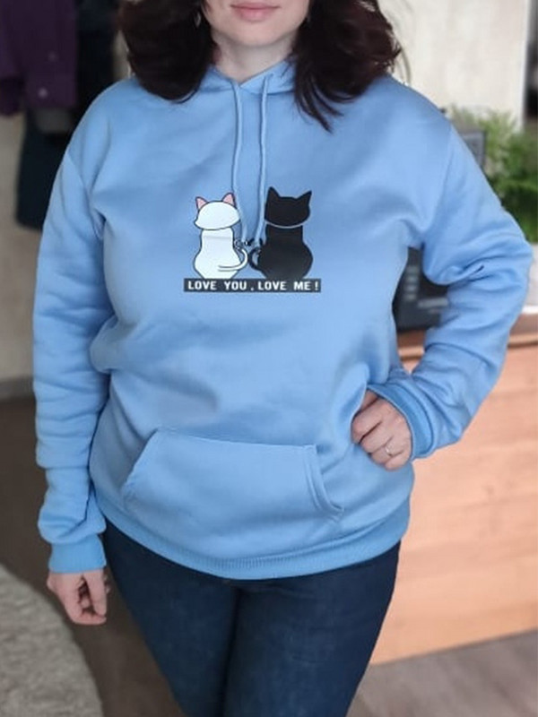 2023 Streetwear Hoodies Ženska majica s kratkim rukavima Jesen Proljeće Dugi rukavi Harajuku s printom mačaka Ležerni pulover sudadera mujer
