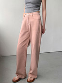 ZHISILAO Νέο ροζ ίσιο τζιν Γυναικείο Vintage casual φαρδύ παντελόνι τζιν Streetwear 2023