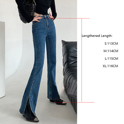 Μήκος γυναικείο ψηλόμεσο τζιν άνοιξη Νέο vintage ελαστικό slim μόδας τζιν παντελόνι Γυναικείο στενό τζιν παντελόνι