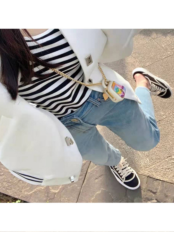 Traperice za ženske ravne nogavice 2023. proljeće ljeto nove hlače Y2k odjeća 2000-ih elastične korejske ženske traper hlače visokog struka