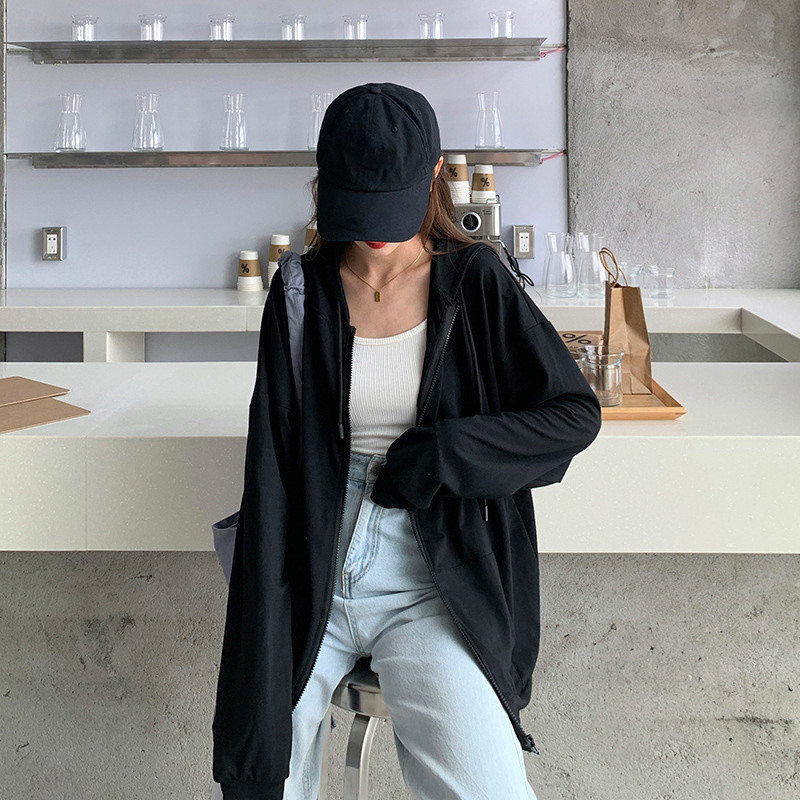 Ženska trenirka, jakna, zimska odjeća, ženske majice s kapuljačom s patentnim zatvaračem, ležerna labava crno-smeđa majica s kapuljačom, vintage pulover od flisa