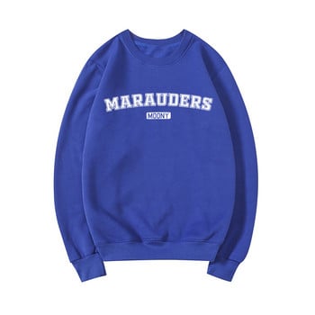 Marauders Φούτερ Book Lover Crewneck Φούτερ Harajuku Hoodie Unisex Γραφικά Hoodies Μακρυμάνικα μπλουζάκια Casual φούτερ