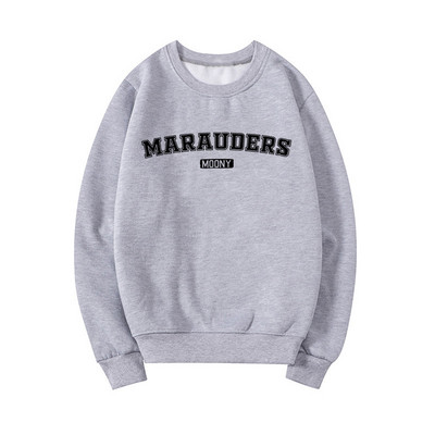 Marauders Sweatshirt Book Lover Crewneck Džemperi Harajuku Hoodie Unisex Graphic Hoodies Topi ar garām piedurknēm Ikdienas sporta krekls