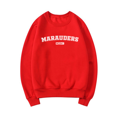 Marauders Sweatshirt Book Lover Crewneck dressipluusid Harajuku kapuuts Unisex graafilised kapuutsid pikkade varrukatega topsid vabaaja kampsun