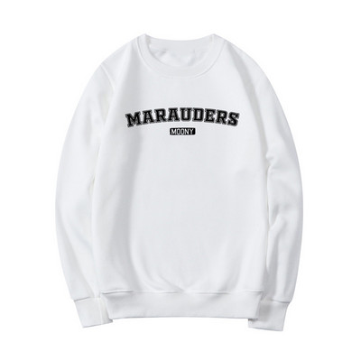 Marauders Sweatshirt Book Lover Crewneck dressipluusid Harajuku kapuuts Unisex graafilised kapuutsid pikkade varrukatega topsid vabaaja kampsun