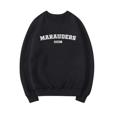 Marauders Sweatshirt Book Lover Crewneck dressipluusid Harajuku kapuuts Unisex graafilised kapuutsid pikkade varrukatega topsid vabaaja kampsun