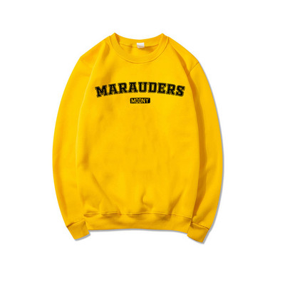 Marauders Sweatshirt Book Lover Crewneck dressipluusid Harajuku kapuuts Unisex graafilised kapuutsid pikkade varrukatega topsid vabaaja kampsun
