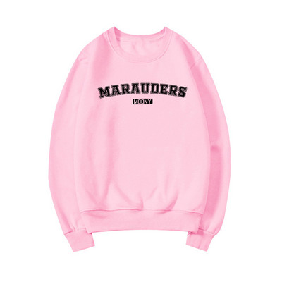 Marauders Sweatshirt Book Lover Crewneck dressipluusid Harajuku kapuuts Unisex graafilised kapuutsid pikkade varrukatega topsid vabaaja kampsun