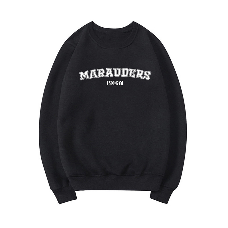 Marauders Sweatshirt Book Lover Crewneck dressipluusid Harajuku kapuuts Unisex graafilised kapuutsid pikkade varrukatega topsid vabaaja kampsun