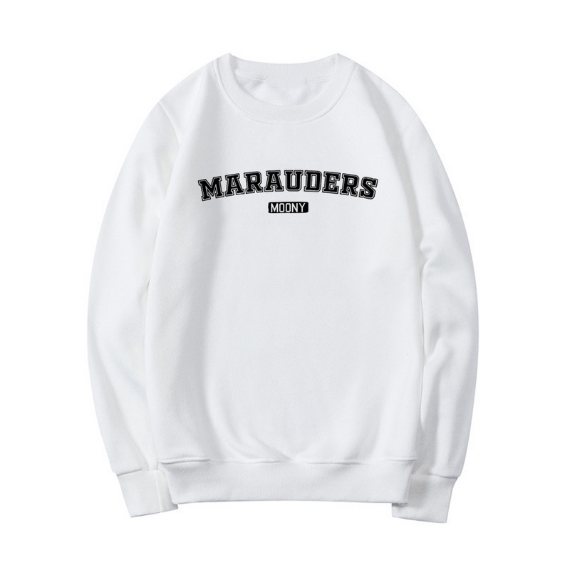 Marauders Sweatshirt Book Lover Crewneck dressipluusid Harajuku kapuuts Unisex graafilised kapuutsid pikkade varrukatega topsid vabaaja kampsun