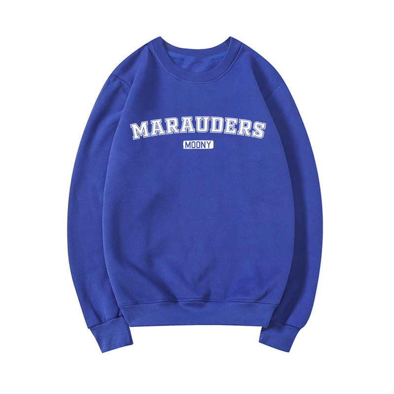 Marauders Sweatshirt Book Lover Crewneck dressipluusid Harajuku kapuuts Unisex graafilised kapuutsid pikkade varrukatega topsid vabaaja kampsun
