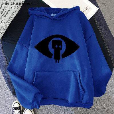 Little Nightmares Anime Hoodies Μονό Φούτερ Μακρυμάνικα Fashion Pocket Streetwear Kawaii/Χαριτωμένα Manga Ανδρικά/Γυναικεία Ρούχα