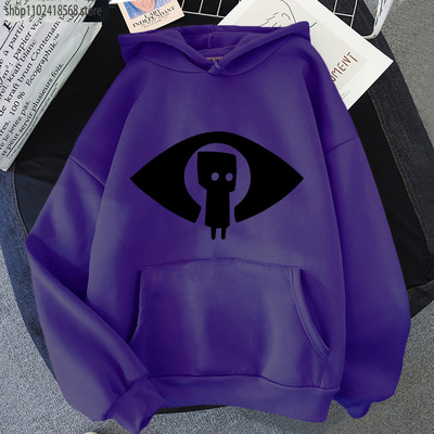 Little Nightmares Anime Hoodies Μονό Φούτερ Μακρυμάνικα Fashion Pocket Streetwear Kawaii/Χαριτωμένα Manga Ανδρικά/Γυναικεία Ρούχα