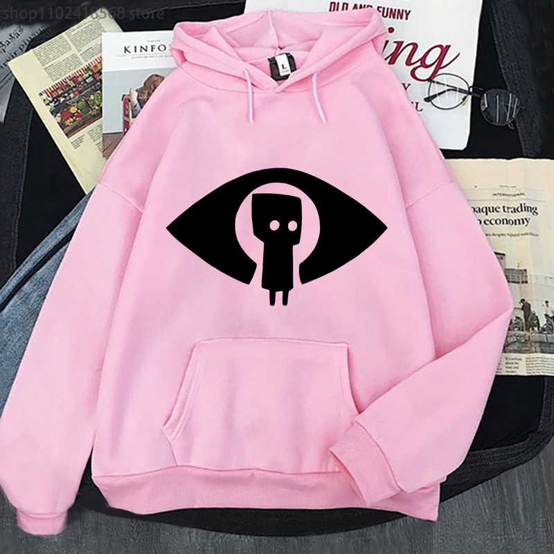 Little Nightmares Anime Hoodies Μονό Φούτερ Μακρυμάνικα Fashion Pocket Streetwear Kawaii/Χαριτωμένα Manga Ανδρικά/Γυναικεία Ρούχα