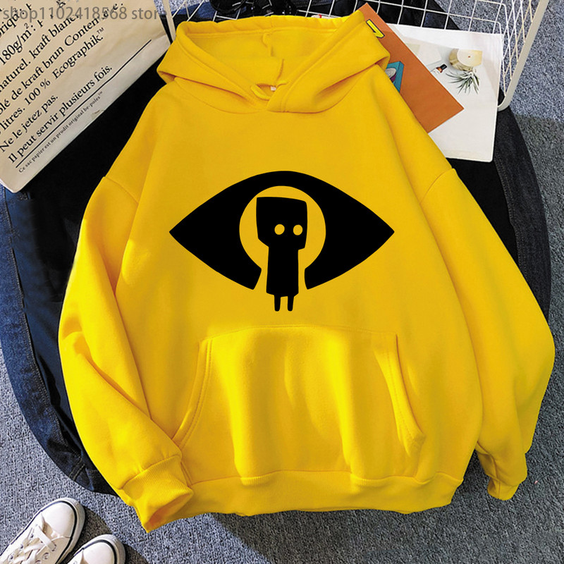Little Nightmares Anime Hoodies Μονό Φούτερ Μακρυμάνικα Fashion Pocket Streetwear Kawaii/Χαριτωμένα Manga Ανδρικά/Γυναικεία Ρούχα