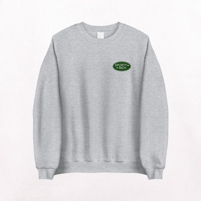 Sportski bogati džepni print Ležerne majice s dugim rukavima s okruglim izrezom, široke debele jesenske majice 80-ih 90-ih, starinski pulover