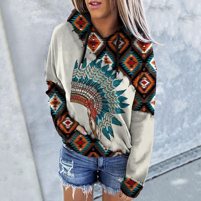 sckarle moteriškas actekų vakarietiškas megztinis ilgomis rankovėmis mielas megztinis lengvas moteriškas megztinis, rudens žiemos megztinis