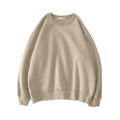 Γυναικεία βελούδινα μπλουζάκια χειμωνιάτικα φούτερ με κουκούλα με στρογγυλή λαιμόκοψη μακριά μανίκια φαρδιά κορυφαία κορεάτικα πουλόβερ μόδας Χοντρά ρούχα