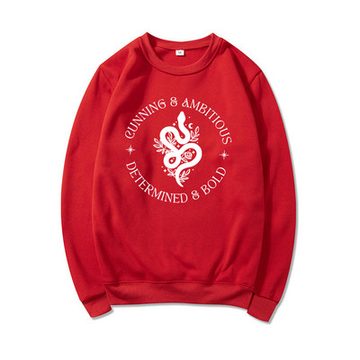 Φούτερ Wizard Snake House Draco Bookish Hoodie Unisex φούτερ με μανίκι μακρυμάνικο casual πουλόβερ Γυναικεία μπλούζα