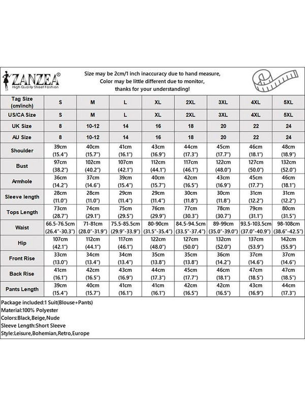ZANZEA mood bleiserülikond reväärikaelusega särk laia säärega püksid lühikesed püksid 2tk Suvised elegantsed tugevad dressid OL kontorisse sobivad komplektid