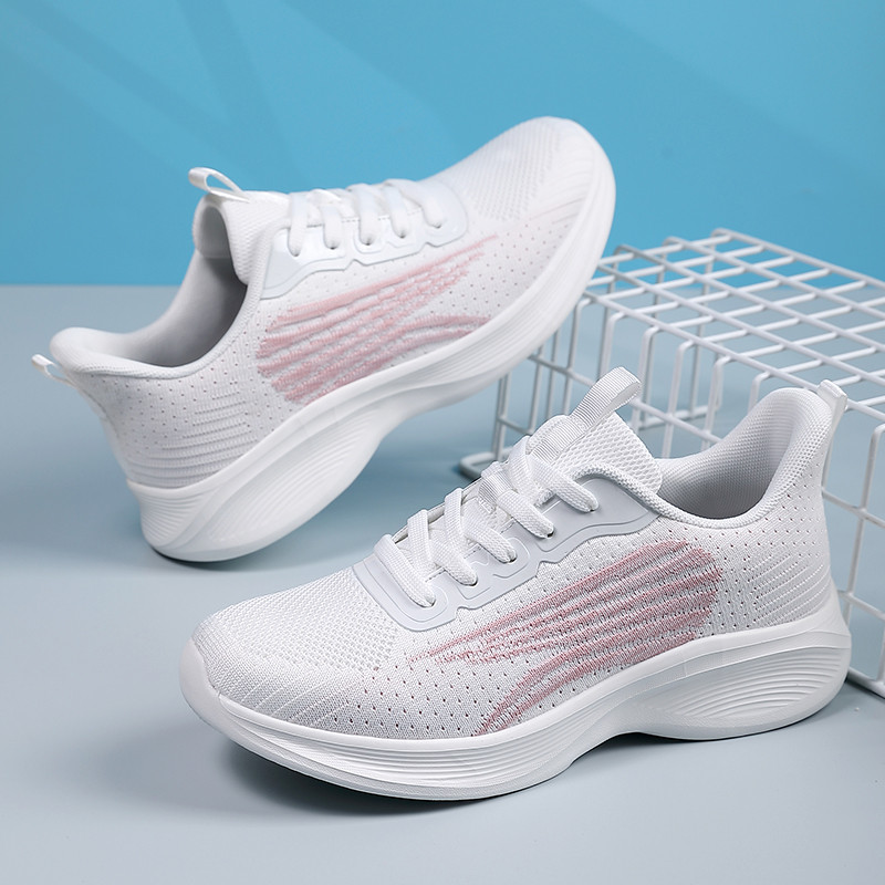 Ανοιξιάτικη και Φθινοπωρινή Μόδα για Γυναικείες Πετώντας Υφαντικές Αθλητικά Παπούτσια Τρεξίματος