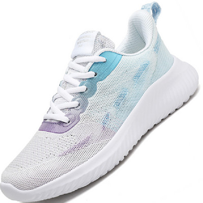 Ελαφριά παπούτσια για τρέξιμο για γυναίκες Casual γυναικεία επώνυμα δικτυωτά αθλητικά παπούτσια με κορδόνια Γυναικείο αθλητικό υπαίθριο τένις zapatillas niño