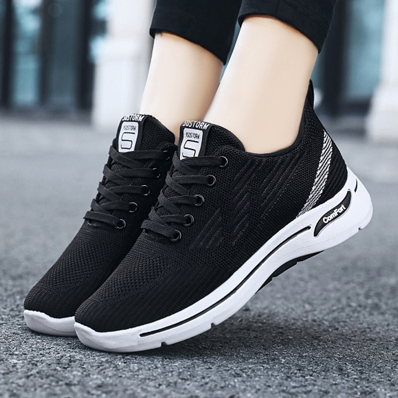 SALUDAS Γυναικεία Casual Παπούτσια Διχτυωτό Άνετη Μαλακή Σόλα Παπούτσια για τρέξιμο Νέα Μόδα Επίπεδα Αθλητικά Παπούτσια για Γυναικεία