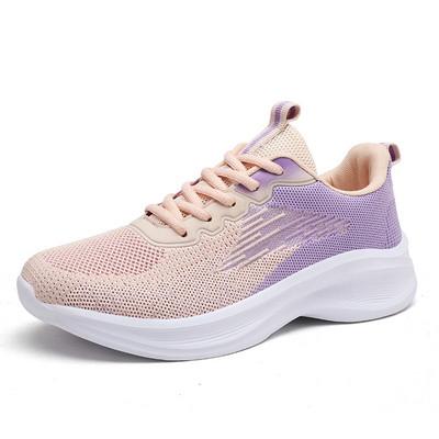 Νέα γυναικεία παπούτσια αναπνεύσιμα αθλητικά παπούτσια Επώνυμα ελαφριά παπούτσια για τρέξιμο Casual αθλητικά παπούτσια 2023 Εξωτερικά ελαφριά παπούτσια γυμναστικής με δαντέλα FUS181