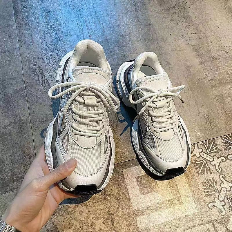 Retro jooksujalatsid Naiste spordijalatsid naistele 2023 Uued luksuslikud jalatsid Naiste disain, paksud naiste tossud