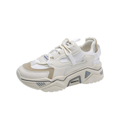 Ženske debele donje guste tenisice Lagane sportske tenisice za trčanje Prozračne ženske vulkanizirane cipele Zapatos Mujer