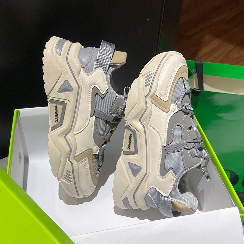 Ženske debele donje guste tenisice Lagane sportske tenisice za trčanje Prozračne ženske vulkanizirane cipele Zapatos Mujer