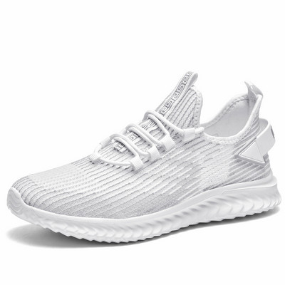 Ανδρικά αθλητικά παπούτσια 2022, αναπνέον ελαστικό ύφασμα Μαλακά άνετα αθλητικά παπούτσια τρεξίματος Μεγάλο μέγεθος 39-48 ελαφριά ανδρικά παπούτσια για περπάτημα