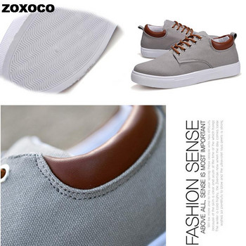 Fashion Canvas Ανδρικά αθλητικά παπούτσια Black Lace Up Sping Shoes 2023 Classic Casual Vulcanized Παπούτσια Μέγεθος 46 47 Ανδρικά Ανοιξιάτικα αθλητικά παπούτσια