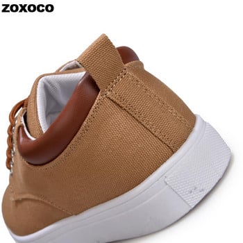 Fashion Canvas Ανδρικά αθλητικά παπούτσια Black Lace Up Sping Shoes 2023 Classic Casual Vulcanized Παπούτσια Μέγεθος 46 47 Ανδρικά Ανοιξιάτικα αθλητικά παπούτσια