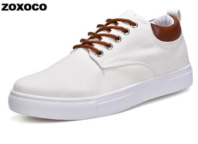 Fashion Canvas Ανδρικά αθλητικά παπούτσια Black Lace Up Sping Shoes 2023 Classic Casual Vulcanized Παπούτσια Μέγεθος 46 47 Ανδρικά Ανοιξιάτικα αθλητικά παπούτσια