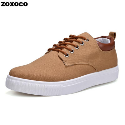 Fashion Canvas Ανδρικά αθλητικά παπούτσια Black Lace Up Sping Shoes 2023 Classic Casual Vulcanized Παπούτσια Μέγεθος 46 47 Ανδρικά Ανοιξιάτικα αθλητικά παπούτσια