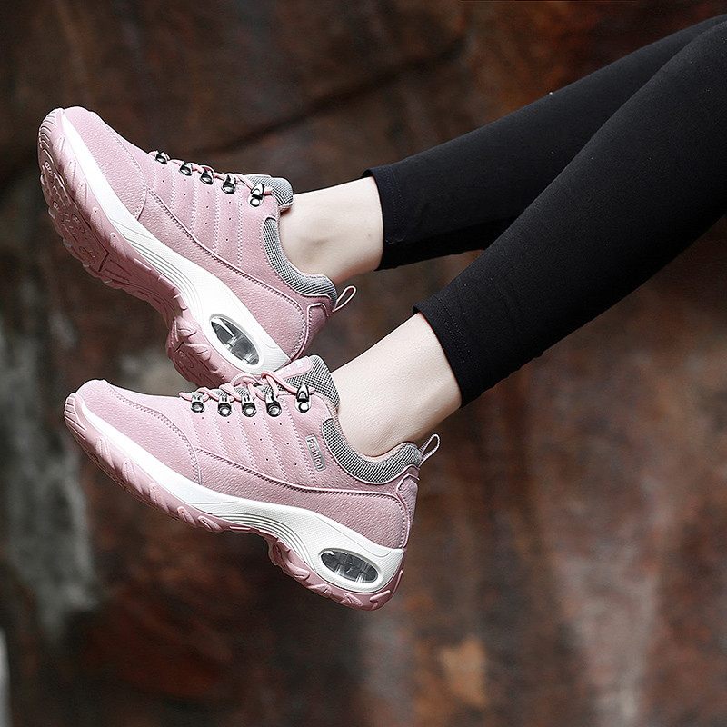 Big Size42 Sneaker με Πλατφόρμα για Γυναικεία Μόδα Αθλητικά Παπούτσια Παπούτσια για τρέξιμο Air Cushion Παπούτσια για τρέξιμο αναπνεύσιμα μαύρα γυναικεία αθλητικά παπούτσια πλατφόρμας