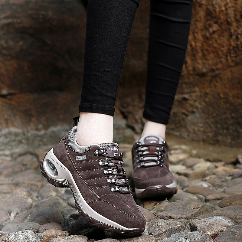 Big Size42 Sneaker με Πλατφόρμα για Γυναικεία Μόδα Αθλητικά Παπούτσια Παπούτσια για τρέξιμο Air Cushion Παπούτσια για τρέξιμο αναπνεύσιμα μαύρα γυναικεία αθλητικά παπούτσια πλατφόρμας