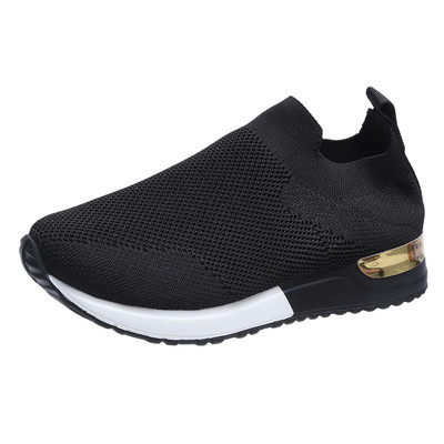 Weave Mesh παπούτσια για γυναίκες 2023 Fashion Mujer Sneakers Spring Summer Slip σε γυναικείες κάλτσες πλατφόρμας Παπούτσια ελαφριά βουλκανιζέ παπούτσια