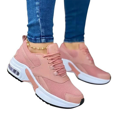 Γυναικεία Αθλητικά Παπούτσια Casual Style Νέα Μόδα Στρογγυλή κεφαλή Μονό Παπούτσια Μεγάλα Χαμηλά Κορυφαία Παπούτσια Αθλητικά παπούτσια με κορδόνια