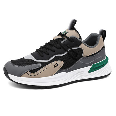Γκρι casual αθλητικά ανδρικά παπούτσια Νέα σε casual ανδρικά αθλητικά παπούτσια Running Outdoor Platform Sport Fashion Luxury Tenis Trainers παπούτσια