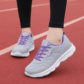 Four Seasons All-Match αναπνεύσιμα παπούτσια για τρέξιμο Γυναικεία ελαφριά δικτυωτά, casual αθλητικά παπούτσια Γυναικεία μόδα Αθλητικά επίπεδα παπούτσια για τζόκινγκ