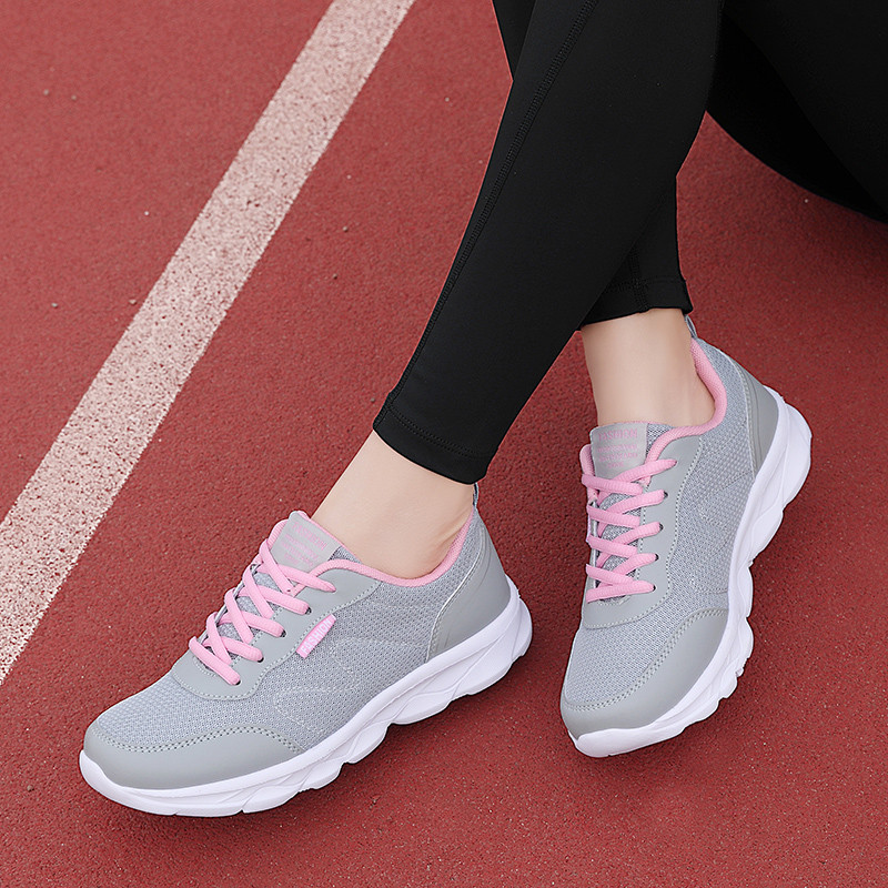 Four Seasons All-Match αναπνεύσιμα παπούτσια για τρέξιμο Γυναικεία ελαφριά δικτυωτά, casual αθλητικά παπούτσια Γυναικεία μόδα Αθλητικά επίπεδα παπούτσια για τζόκινγκ