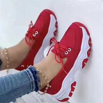 2023 Дамски маратонки Платформа Ежедневни дишащи спортни обувки Вулканизирани обувки Модни тенис женски обувки Zapatillas Mujer