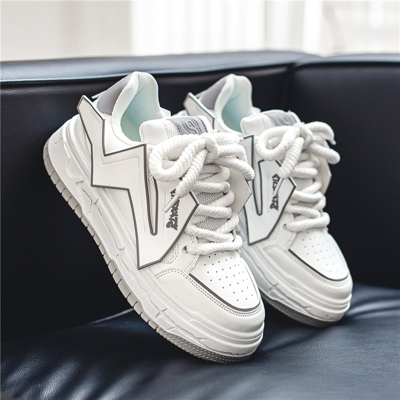 Paksu tallaga meeste tossud Moodsad Mugavad libisemisvastased jalatsid 2023. aasta kevad, uued meeste vabaajajalatsid, õuevõrk, kerge hingav