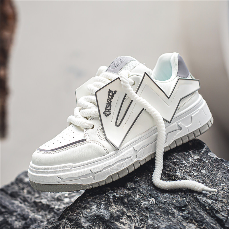 Paksu tallaga meeste tossud Moodsad Mugavad libisemisvastased jalatsid 2023. aasta kevad, uued meeste vabaajajalatsid, õuevõrk, kerge hingav