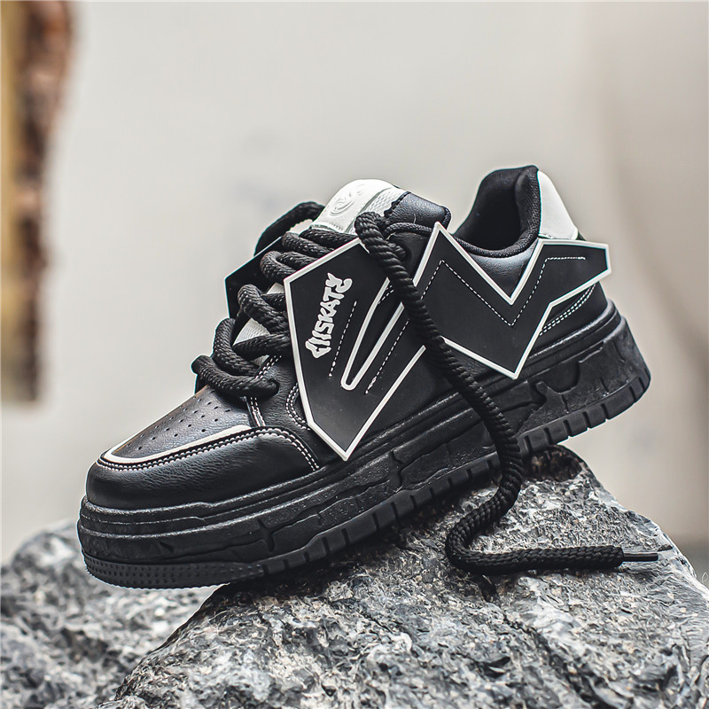 Paksu tallaga meeste tossud Moodsad Mugavad libisemisvastased jalatsid 2023. aasta kevad, uued meeste vabaajajalatsid, õuevõrk, kerge hingav